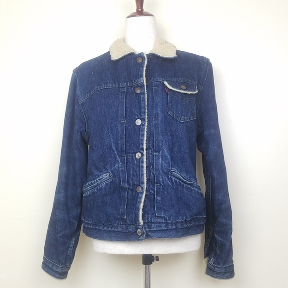 Levi's Red Tab Vintage Sherpa Jean Jacket Sz LJR